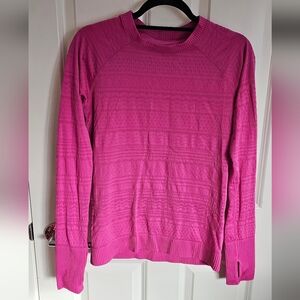 Lululemon Pink Long Sleeve